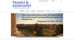 Desktop Screenshot of fraioliassociates.com